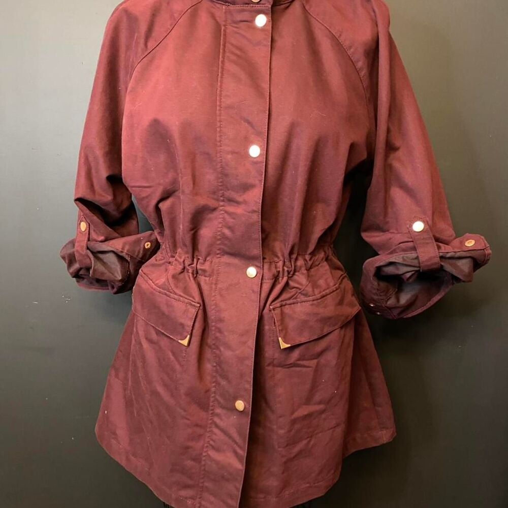 Anyday Women's Burgundy and Brown Jacket
